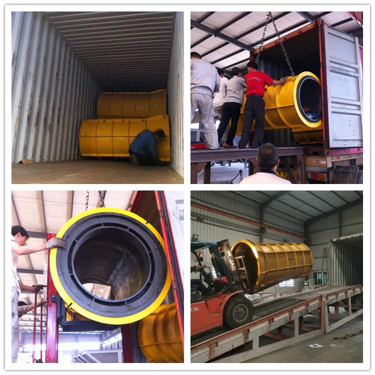 Concrete pipe mould